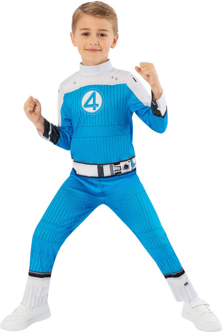 Rubies human torch kinderkostuum - - maat 7-8 jaar 128