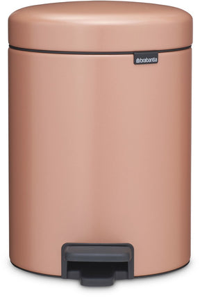 Brabantia newicon affaldsspand - 5 liter - badeværelse - varm kobber