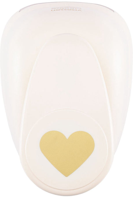 Vaessen creative pons - figuurpons - hart - 6,2 x 7,3 cm