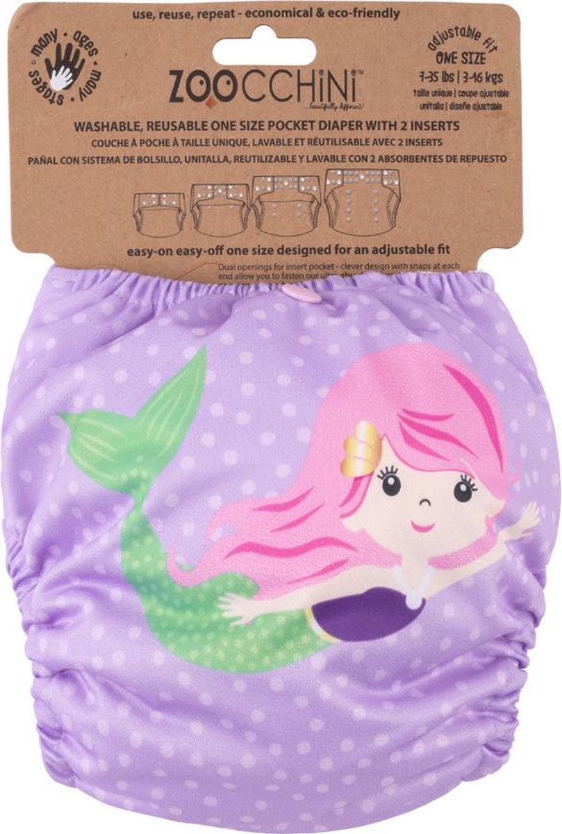 Zoocchini genanvendelig ble - marietta havfruen