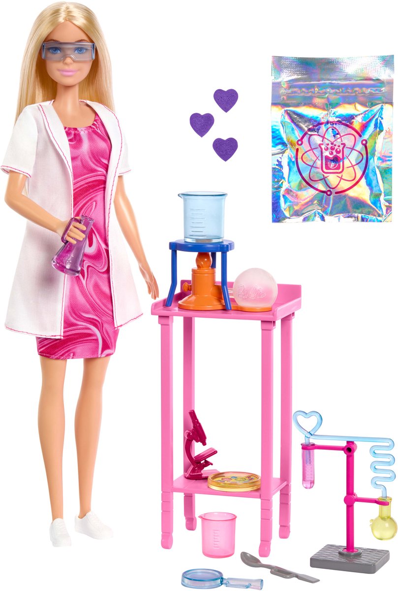 Barbie karriere deluxe dukke videnskabsmand