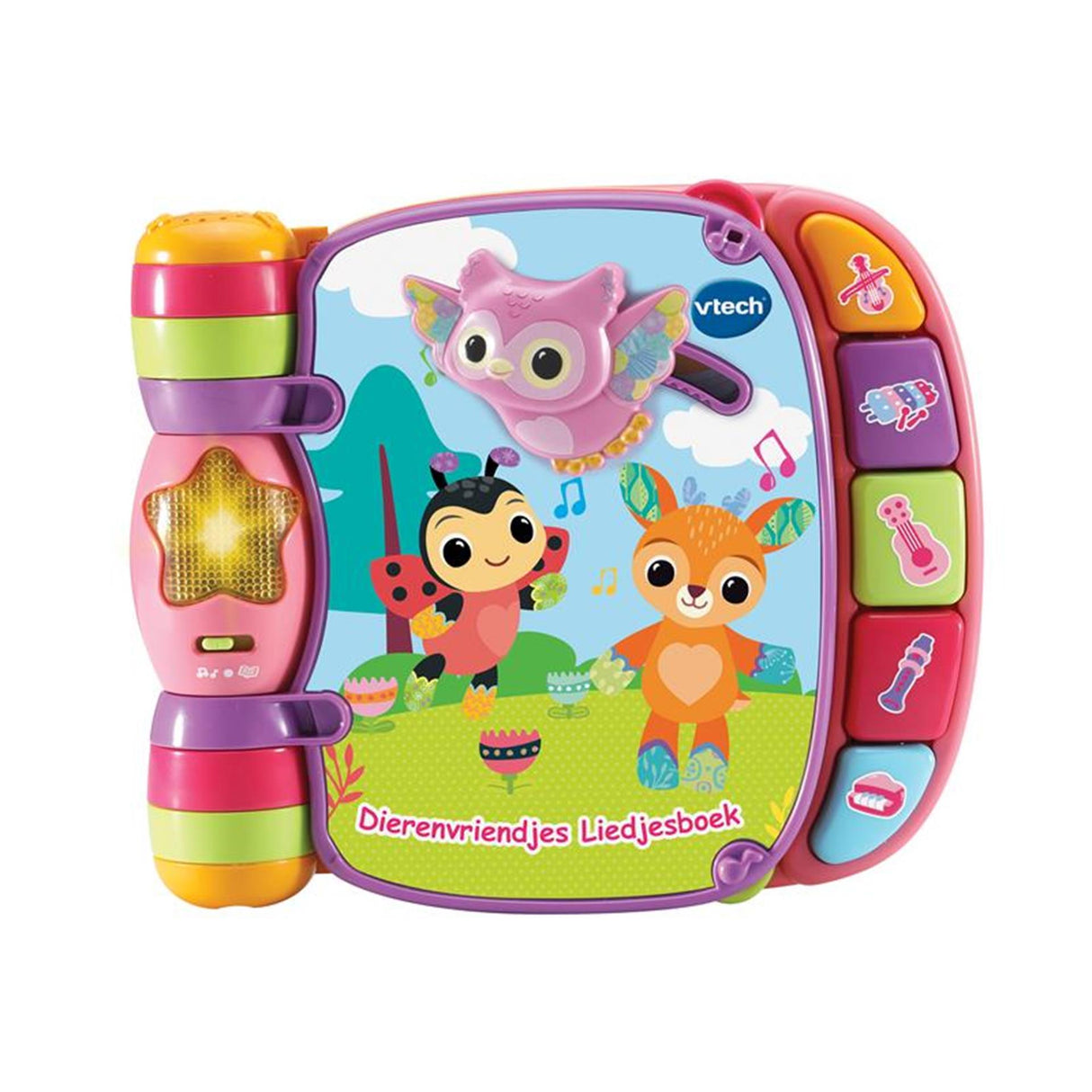 Vtech dyrevenner sangbog pink