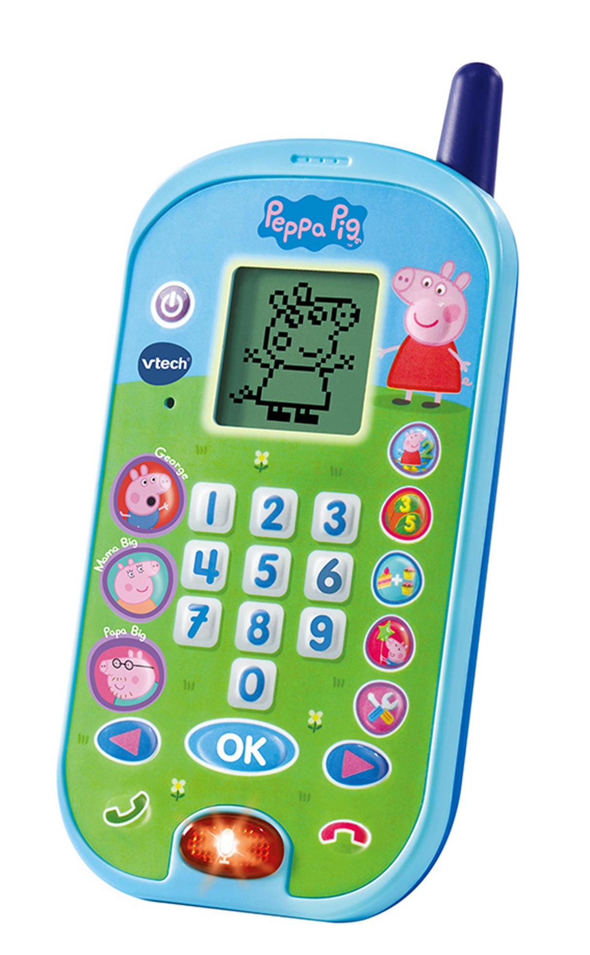 Vtech peppa pig - læringstelefon