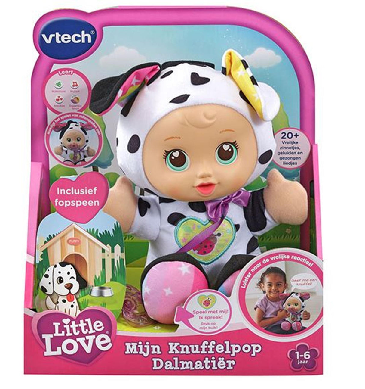 Vtech little love - min nuttede dalmatiske dukke