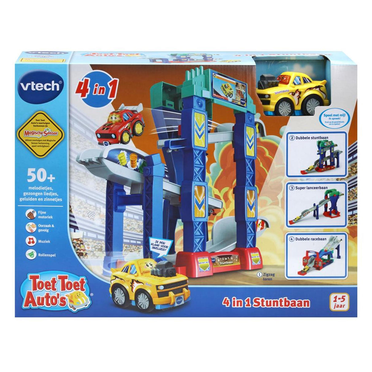 Vtech toot toot pro 4-i-1 stuntbane