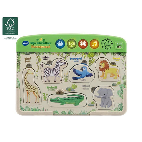 Vtech mit interaktive dyrepuslespil (fsc)