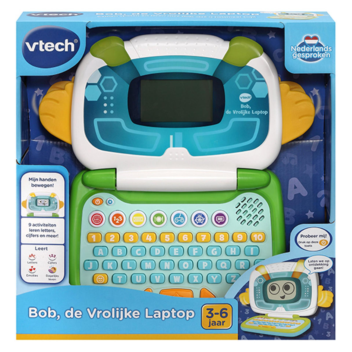Vtech bob den muntre bærbare computer