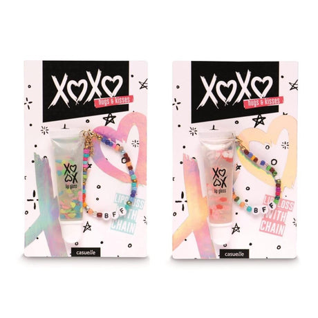 Casuelle xoxo lipgloss med armbånd