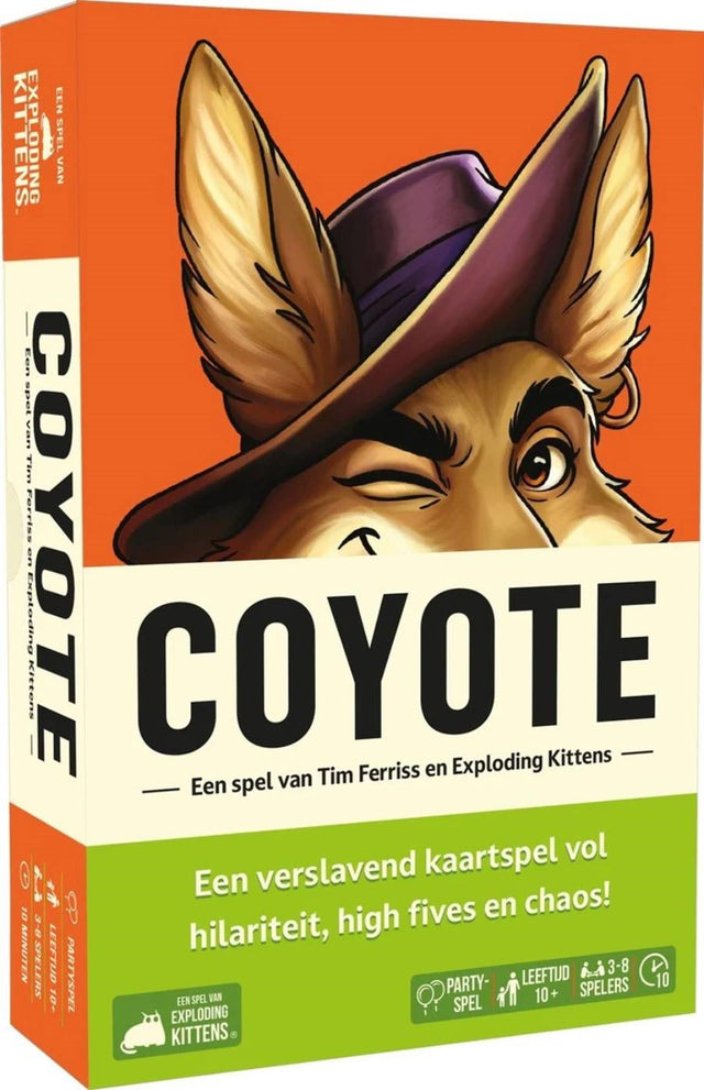 Asmodee eksploderende killinger - coyote party kortspil (nl version)