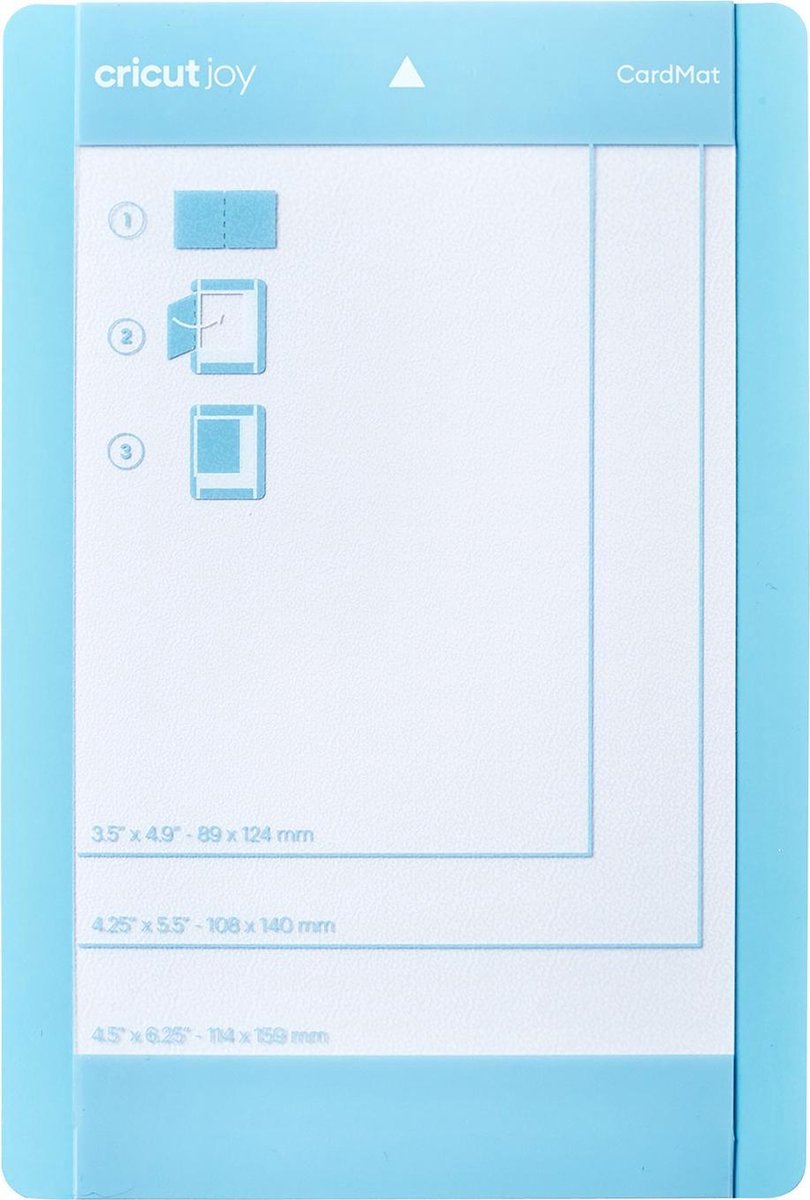 Cricut 11,4 x 15,9 cm skæremåtte lyseblå