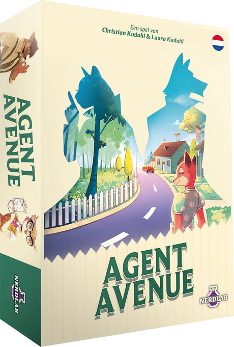 Asmodee brætspil agent avenue strategispil for børn.
