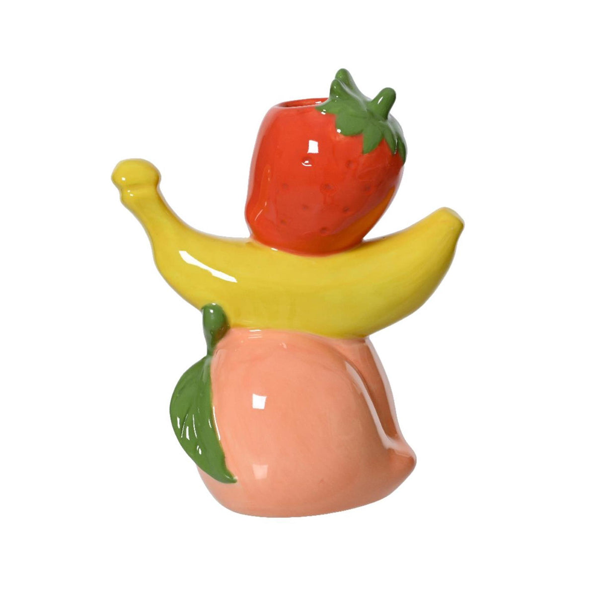 Decoris vase porcelæn 9cm15cmh18cm frugt stablet