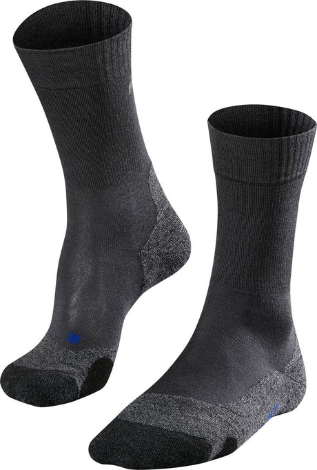 Falke tk2 cool anti-blister tyk lyocell funktionelt materiale gåstrømper herre grå - str. 46-48