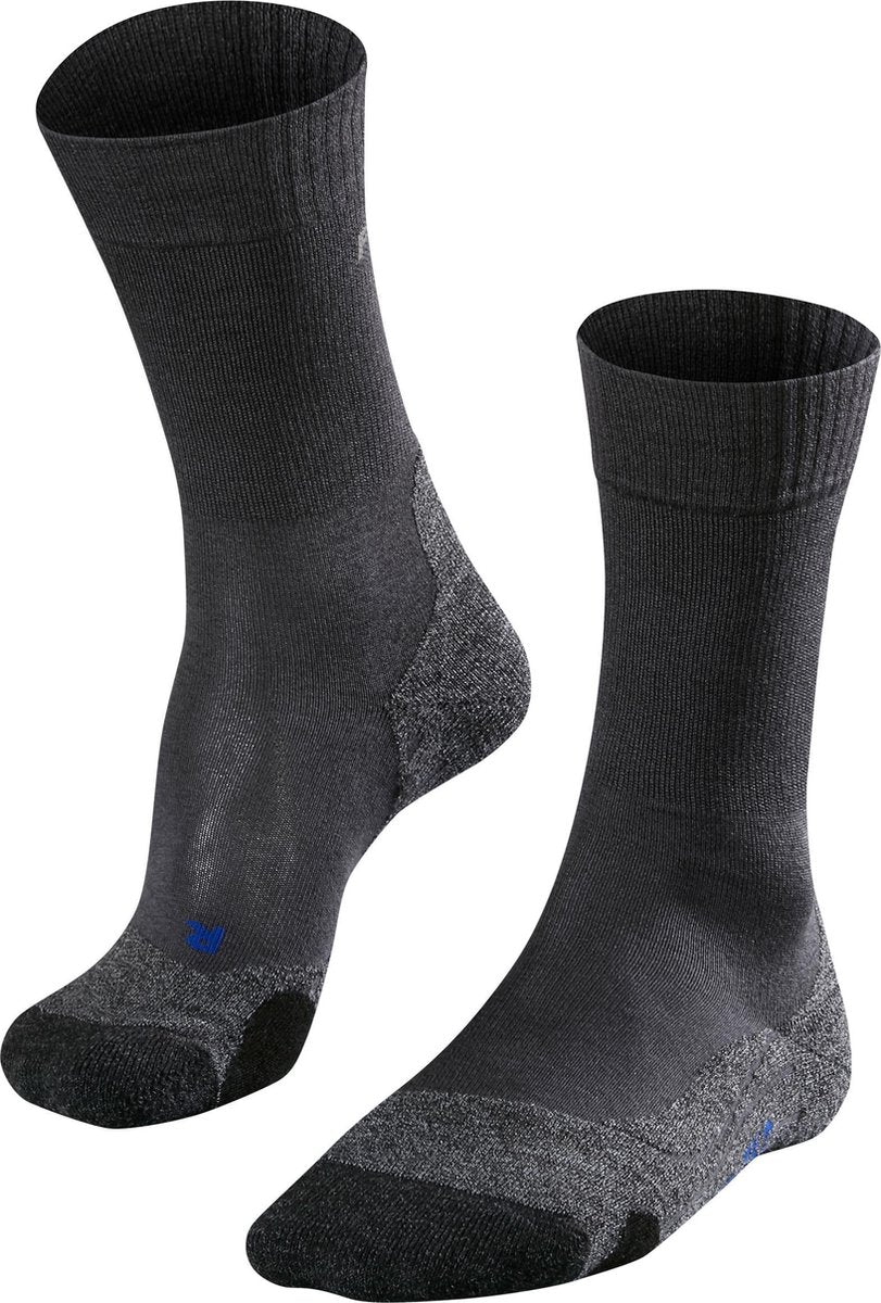 Falke tk2 cool anti-blister tyk lyocell funktionelt materiale gåstrømper herre grå - str. 44-45