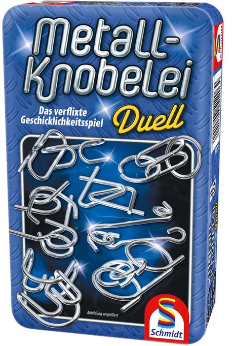 Schmidt spiele schmidt® - puslespil i metal - tænkespil - hjernetrim med metalringe - fra 7 år - 1 spiller