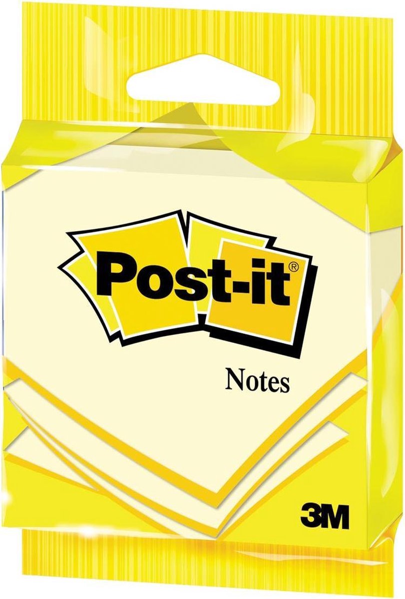 3m sticky note 7100172243 76 mm x 76 mm gul 100 ark