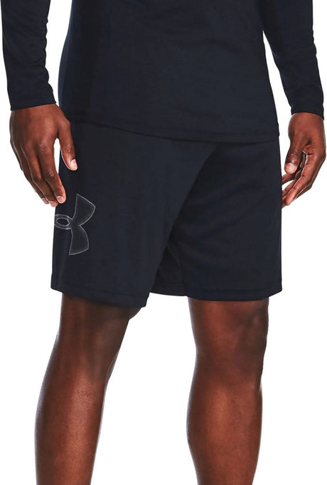 Under armour ua tech graphic short-blk sportsbukser til mænd - sorte - grafit