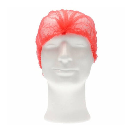Cmt haarnet wokkel rood 53cm m (100 stuks)