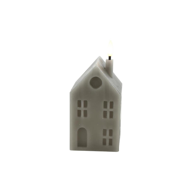 Countryfield Lyon LED lyshus m grå 6,5x7,5x16cm