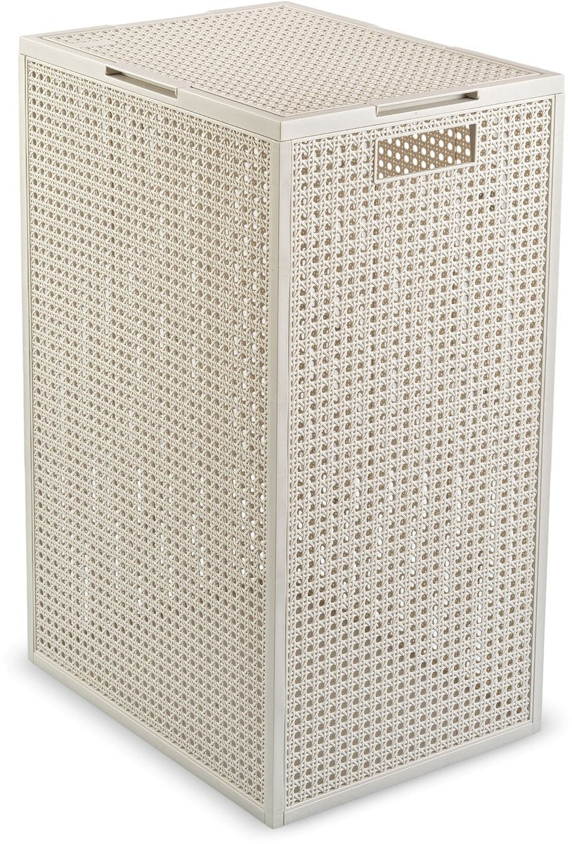 Curver kaya vasketøjskurv med låg - 60l - 38x29x58,5 cm - hvid