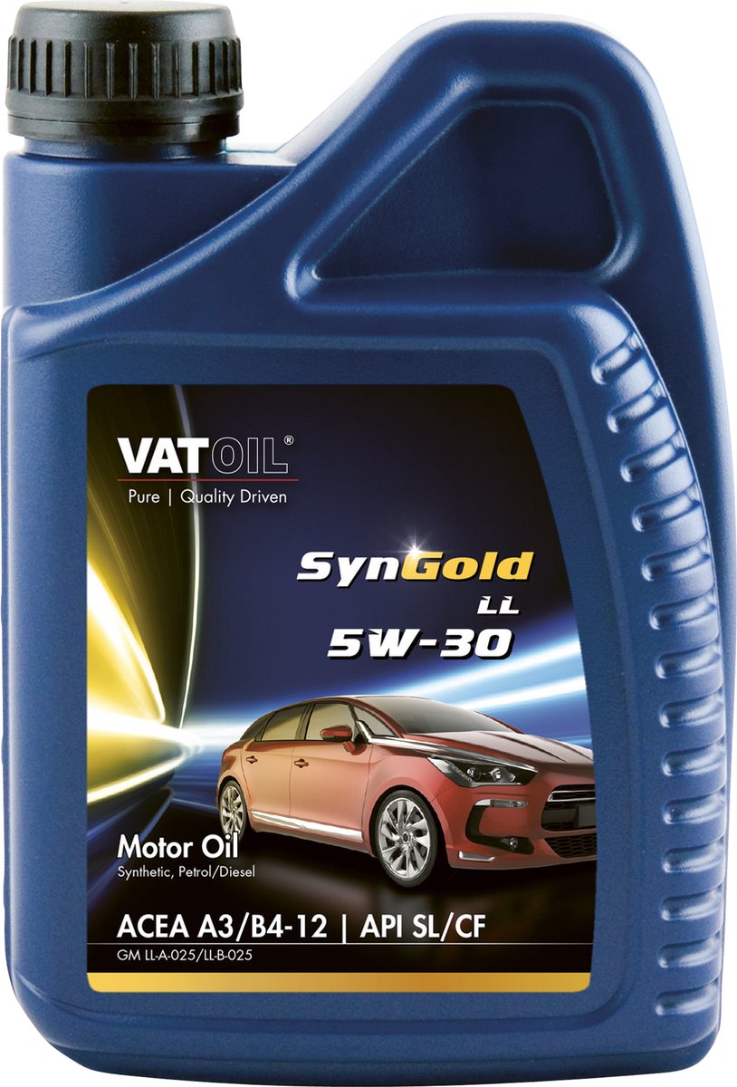 Kroon-olie vatoil syngold ll 5w30 1ltr
