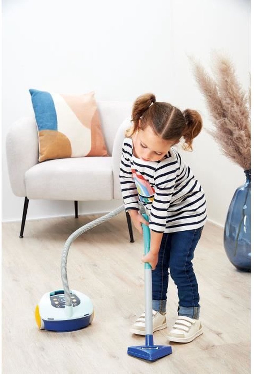 Écoiffier ecoiffier clean home legetøjsstøvsuger blå