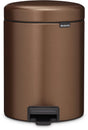 Brabantia newicon affaldsspand - 5 liter - badeværelse - varm bronze