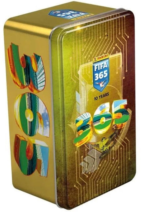 Panini fifa 365 adrenalyn xl 2026 klassisk tin – samlekort sæt med 6 pakker – assorterede farver