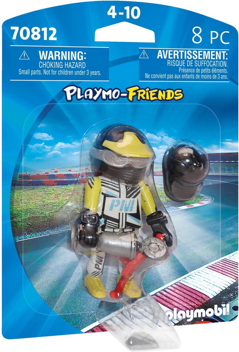 Playmobil playmo-venner - racerkører - 70812