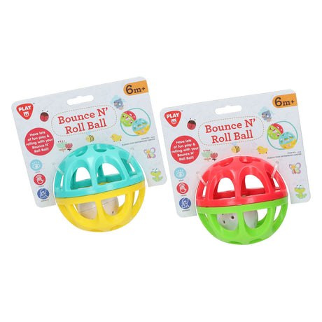 Playgo hoppende og spille bold - fleksibel plast med lyd