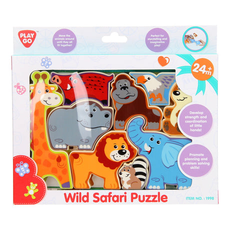 Playgo puslespil safari