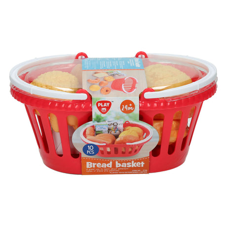 Playgo kurv med brød - 10 stk.