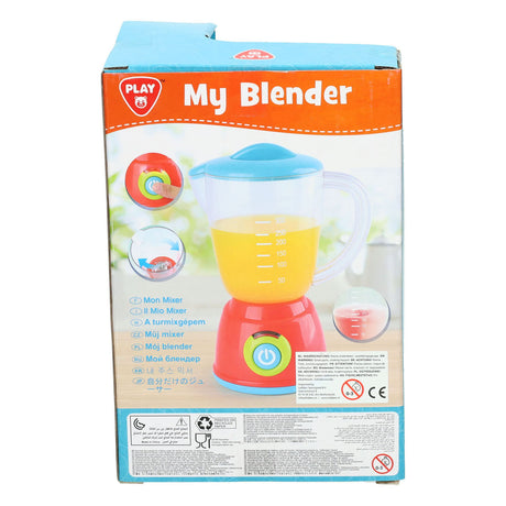 Playgo legetøjsblender med lys og frugttilbehør - køkkenlegetøj.