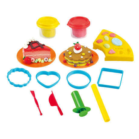 Playgo lersæt kager - 2 lerpotter