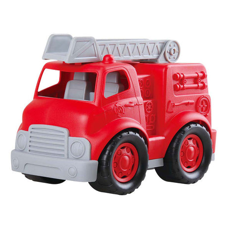 Playgo biobaseret brandbil rød - 28cm