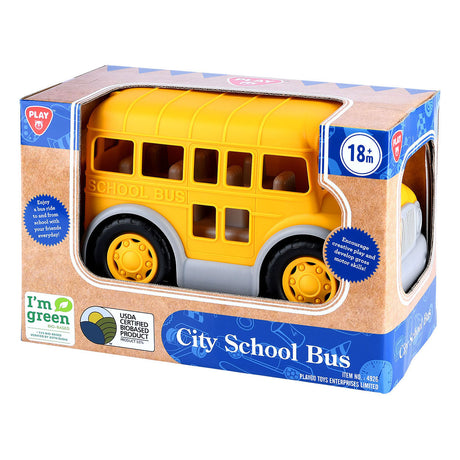 Playgo biobaseret skolebus - 28cm