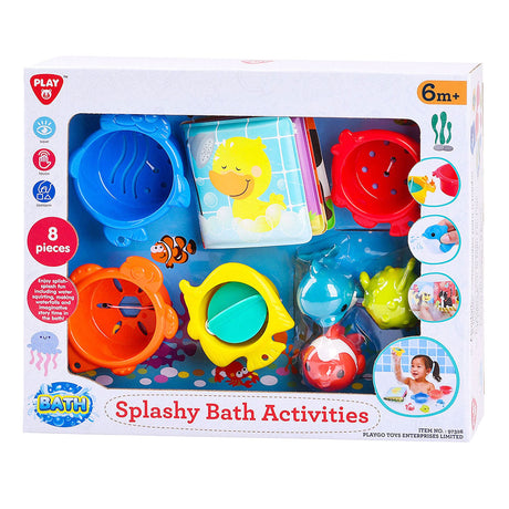 Playgo splashy badelegetøj - 8 stk.