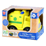 Playgo biobaseret ambulance - 15cm
