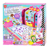 Playgo 2i1 klistermærke studio deluxe - inklusive 100 klistermærker og armbånd