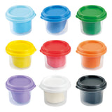 Playgo lersæt 9 farver - 9x56gram