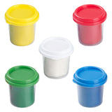 Playgo lersæt 5 farver - 5x56gram