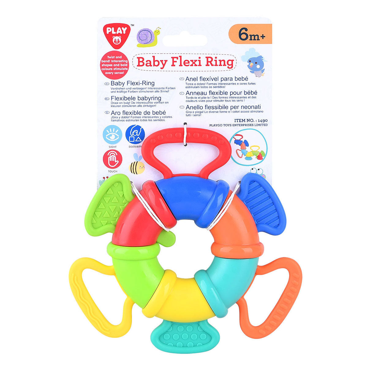 Playgo fleksibel babyring