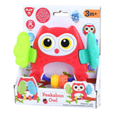 Playgo peekaboo ugle rangle rød