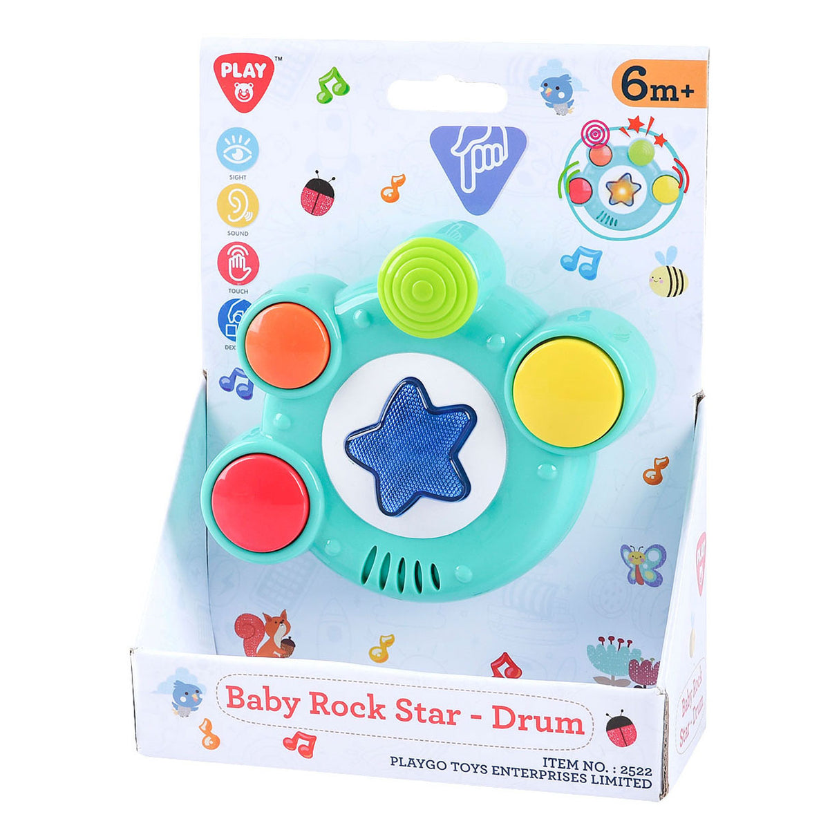 Playgo baby rockstjernetromme lille