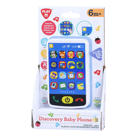 Playgo baby smartphone legetøj med lyd og lys til børn.