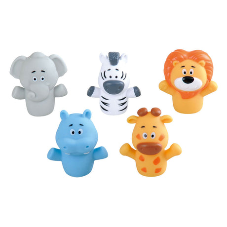 Playgo fingerdukker vild safari - 5 stk.