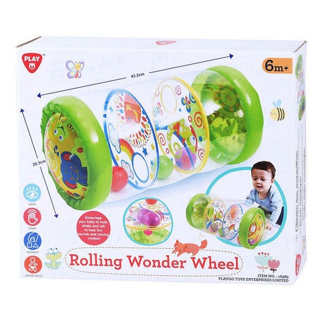 Playgo rullende vidunderhjul med oppustelige bolde - 43cm