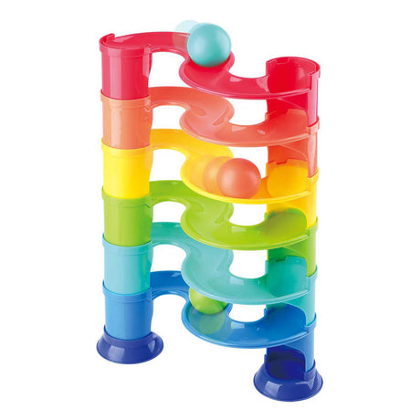 Playgo marmorbane med 2 store kugler - 11 stk.