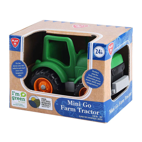 Playgo biobaseret traktor - 15cm