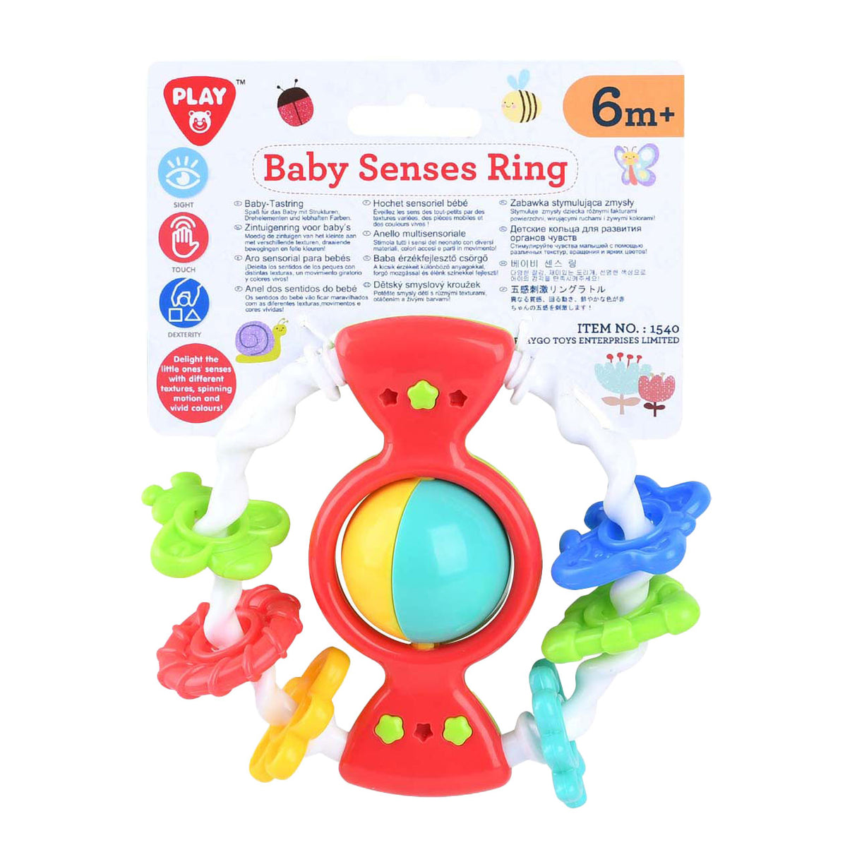 Playgo baby touch ring